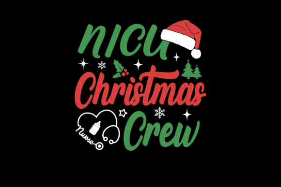 Download NICU Christmas Crew Christmas Nurse - Premium Resources