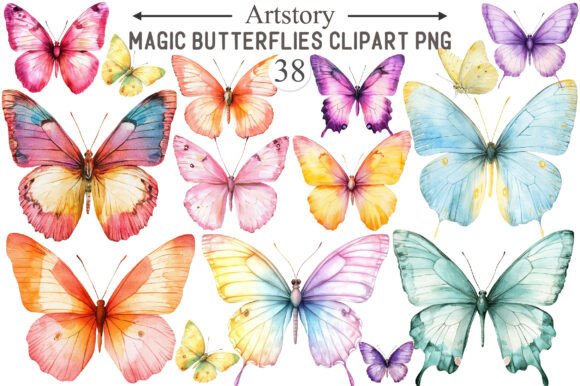 Download Magic Butterflies Clipart Butterfly Png - Premium Resources