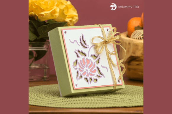 Download Floral Gift Box SVG - Premium Resources